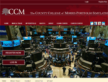 Tablet Screenshot of ccmtrading.stocktrak.com