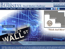 Tablet Screenshot of hampton.stocktrak.com
