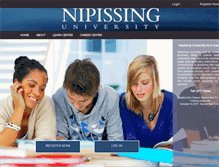 Tablet Screenshot of nipissing.stocktrak.com